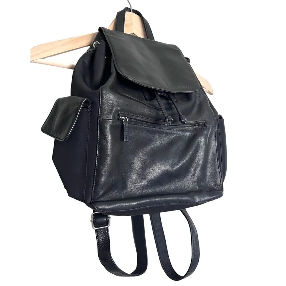 Fossil Vintage Leather Backpack Unisex Shoulder Bag